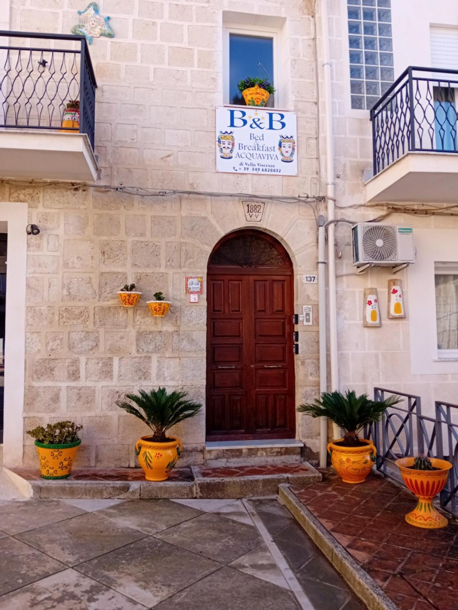 Bed & Breakfast Acquaviva Di Vullo Vincenzo Acquaviva Platani Eksteriør bilde